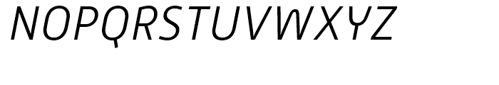 Alwyn New Light Italic Font UPPERCASE