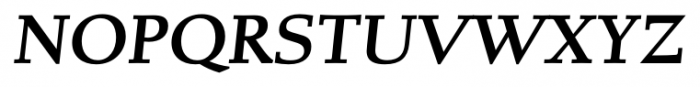 Albertan Pro Semi Bold Italic Font UPPERCASE