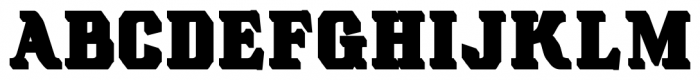 Albions Americana White Font LOWERCASE
