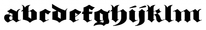 Albion's Old Masthead Regular Font LOWERCASE