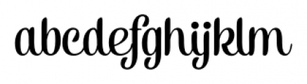 Alek  Regular Font LOWERCASE