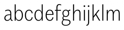 Alergia Grotesk Condensed Extra Light Font LOWERCASE