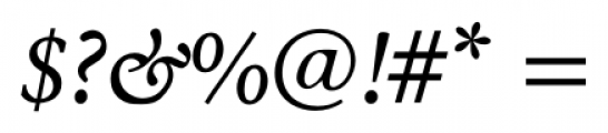 Alia JY Italic Font OTHER CHARS