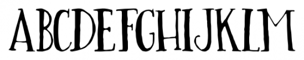 Alice Light Font UPPERCASE