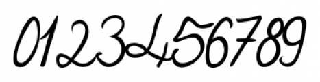 Allan Handwriting Regular Font OTHER CHARS