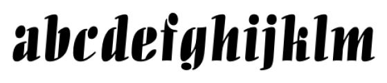 Allegro FS Regular Font LOWERCASE
