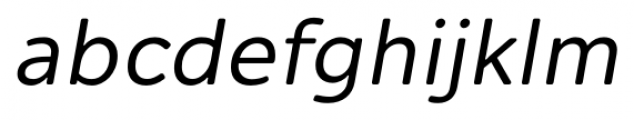 Alleyn Regular Italic Font LOWERCASE