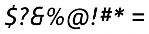 Alwyn New Italic Font OTHER CHARS