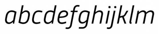 Alwyn New Light Italic Font LOWERCASE