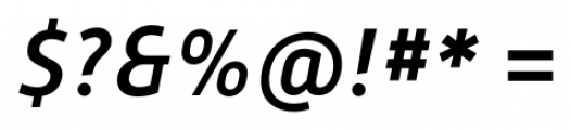 Alwyn New Medium Italic Font OTHER CHARS