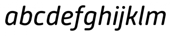 Alwyn New Rounded Italic Font LOWERCASE
