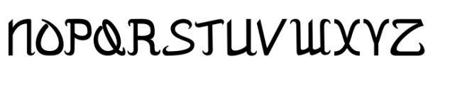 Al Barakah Karim Font UPPERCASE