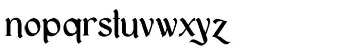 Al Baratheon Font LOWERCASE