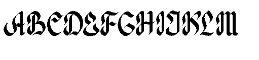 Al Biyan Font UPPERCASE