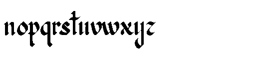 Al Biyan Font LOWERCASE