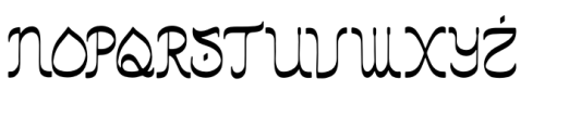 Al Hidayah Regular Font UPPERCASE