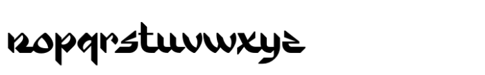 Al Karim Font LOWERCASE