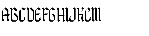 Al Mughir Font UPPERCASE