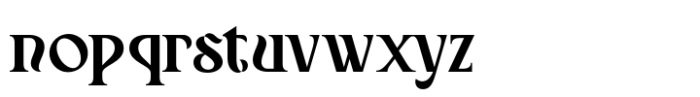 Al Shioma Thin Font LOWERCASE