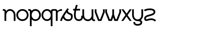 Alabasta Regular Font LOWERCASE