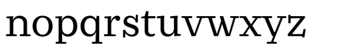 Alabaster Antique FJ Regular Font LOWERCASE