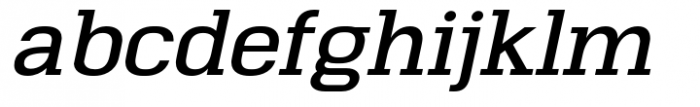 Alacant  Italic Font LOWERCASE