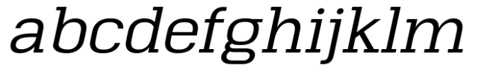 Alacant  Light Italic Font LOWERCASE