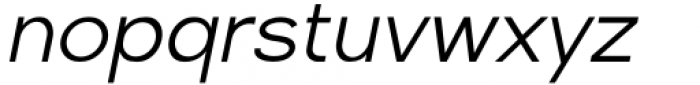 Alacrity Sans Light Italic Font LOWERCASE