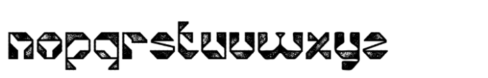 Alacus Stamp Regular Font LOWERCASE