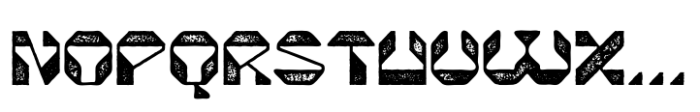 Alacus Stamp Font UPPERCASE