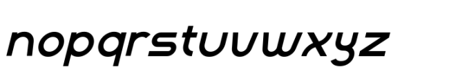 Alagen Italic Font LOWERCASE