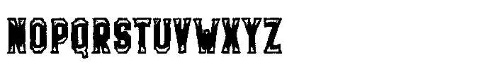 Alambre De Acero Regular Font UPPERCASE