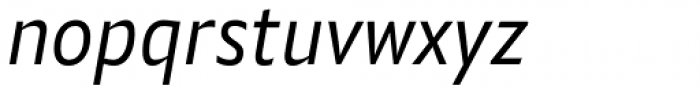 Alamia Italic Font LOWERCASE