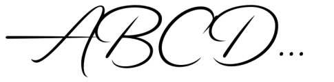 Alander Font UPPERCASE