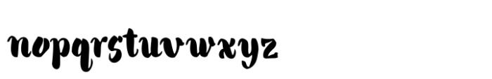 Alanta Cyrillic Font LOWERCASE