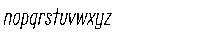 Alasassy Pro Italic Font LOWERCASE