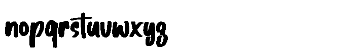 Alatha Mirtha Font LOWERCASE