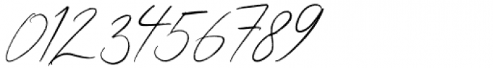 Alathenas Signature Regular Font OTHER CHARS
