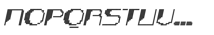 Alavine Disco Italic Font UPPERCASE