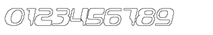 Alavine Pixel Outline Font OTHER CHARS