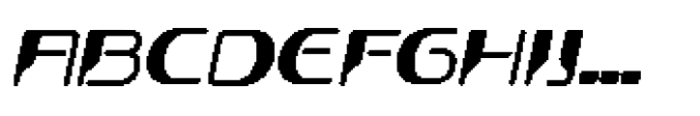 Alavine Pixel Regular Font UPPERCASE