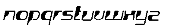 Alavine Pixel Regular Font LOWERCASE