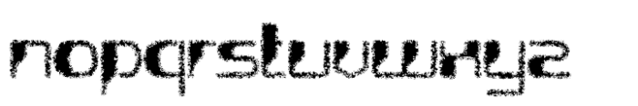 Alavine Unfocus Regular Font LOWERCASE