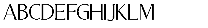 Alba Ophezia Font UPPERCASE