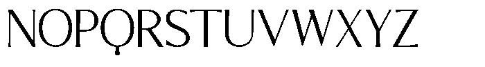 Alba Ophezia Font UPPERCASE