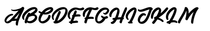 Albagir Italic Font UPPERCASE