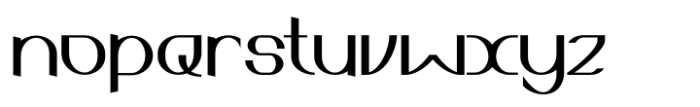 Albatros Font LOWERCASE