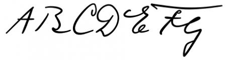 Albert Einstein Stylistic Set-03 30 Fine Font UPPERCASE