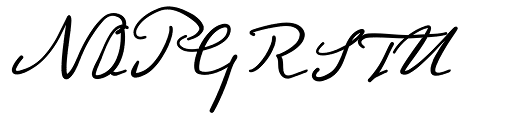 Albert Einstein Stylistic Set-04 30 Fine Font UPPERCASE