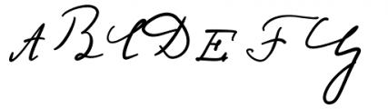 Albert Einstein Stylistic Set-Math 20 Light Font UPPERCASE